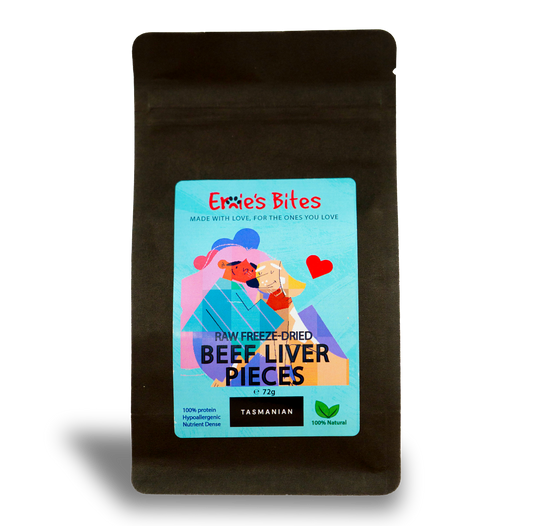 100% Beef Liver Pieces 72g